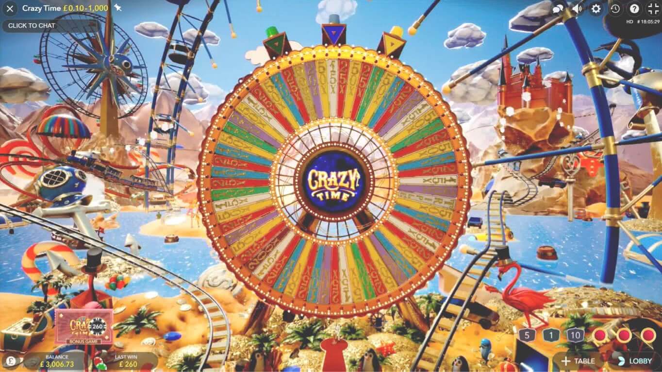 PlayUZU crazy time